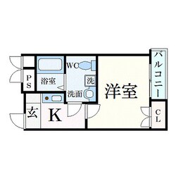 ＭＹ江之子島マンションの物件間取画像